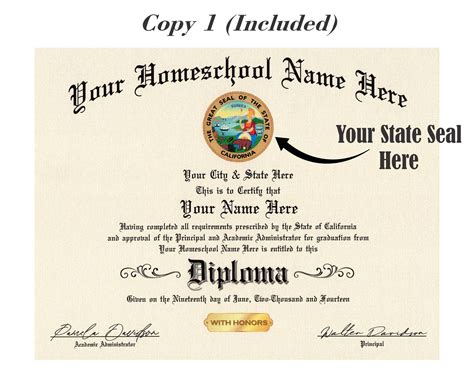 homeschool diplomas order online.